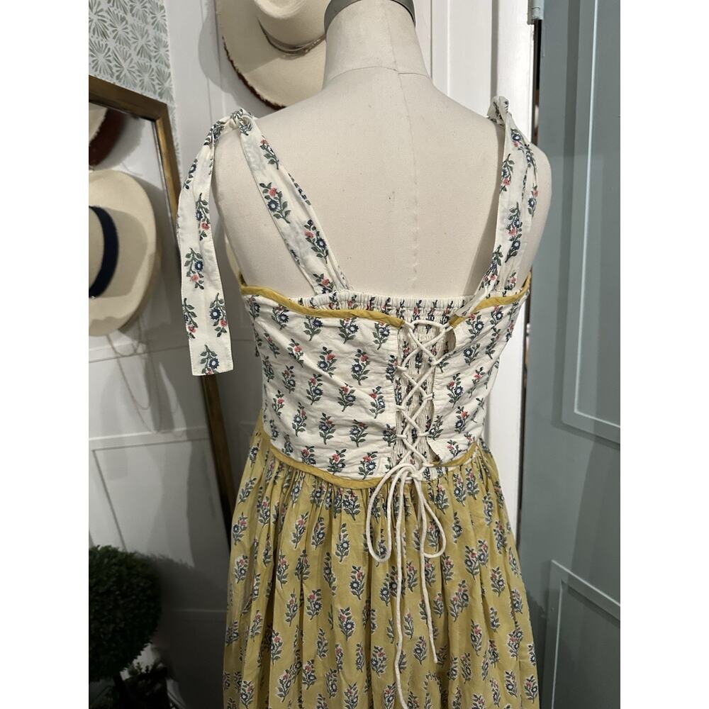 Daydress Lotta Maxi Dress Yellow Sunflower Size Large - Picture 6 of 13